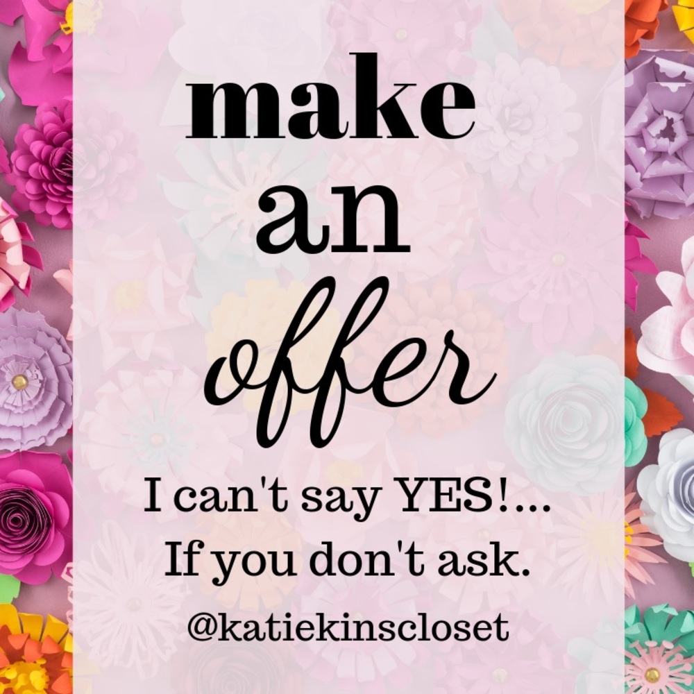 See something you like... make an offer